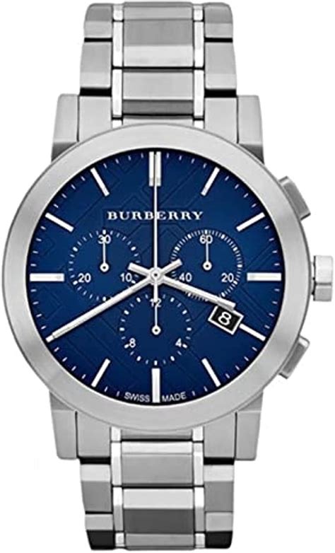 Burberry The City Men's Watch Blue Dial Chronograph BU9363